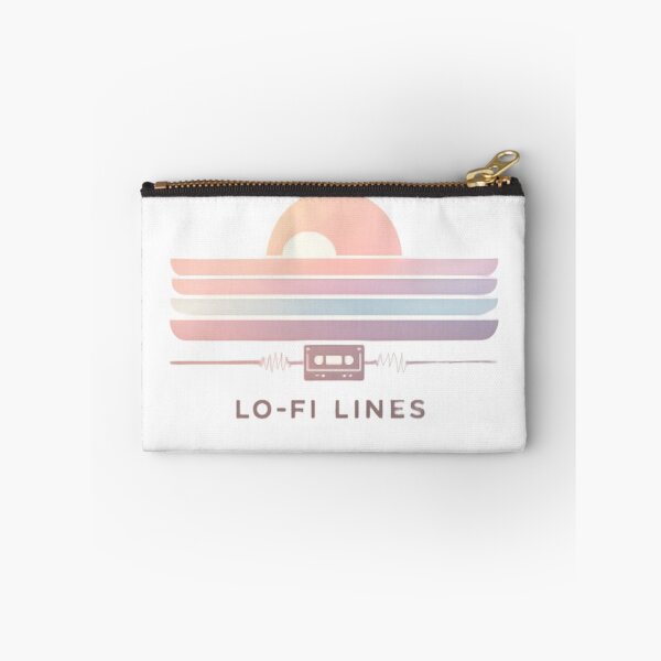 Item preview, Lo-Fi Lines – Chillwave Sunset Design for Premium Hoodies & Tees designed and sold by Mandardesigns09.