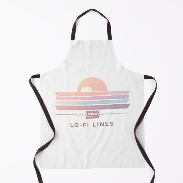 Item preview, Lo-Fi Lines – Chillwave Sunset Design for Premium Hoodies & Tees designed and sold by Mandardesigns09.