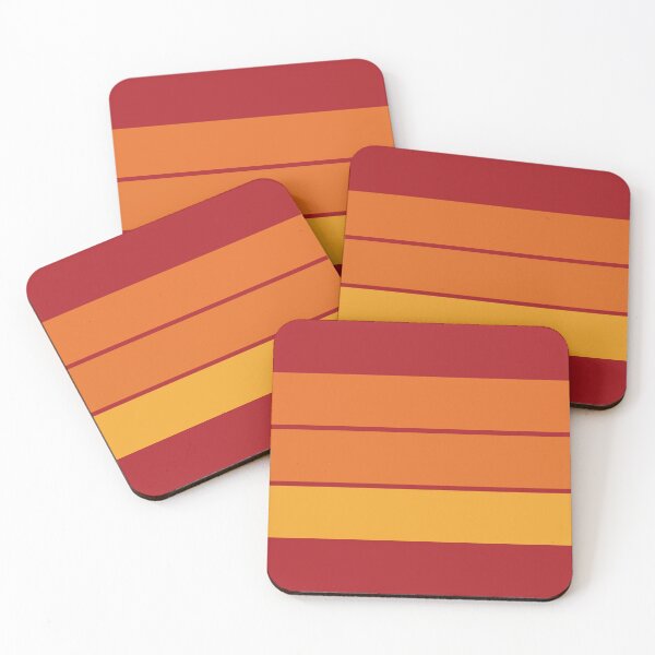 Item preview, Retro stripes red orange classic designed and sold by asmonm.