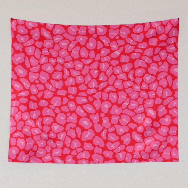 Item preview, Leopard Print Pink and Red  designed and sold by OneThreeSix.