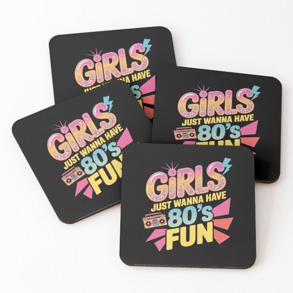 Item preview, 80's Girls Just Wanna Have Fun Nostalgia 1980s 17 designed and sold by MarkLeedsArt.