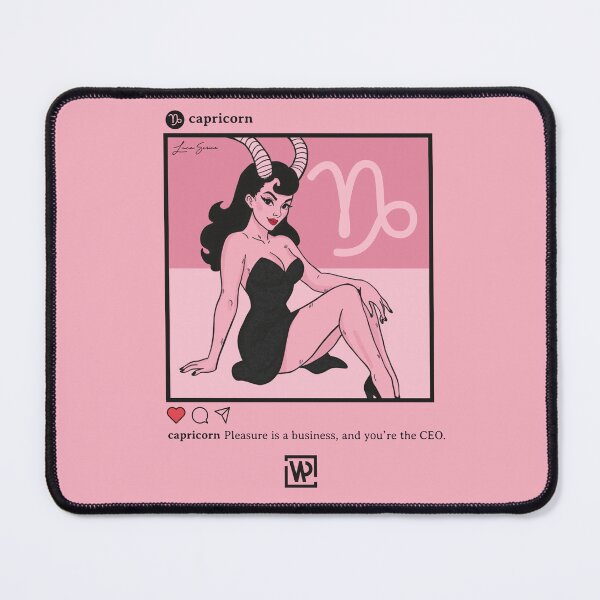 Item preview, Capricorn (Pink) designed and sold by WastedPleasures.