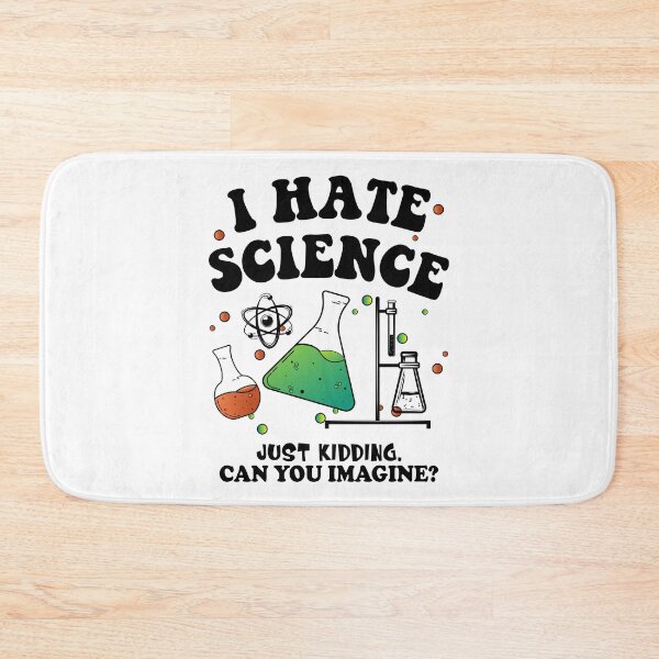 Item preview, I Hate Science Funny Anime Humor Gift for Teens Girls Boys designed and sold by ScienceCorner.