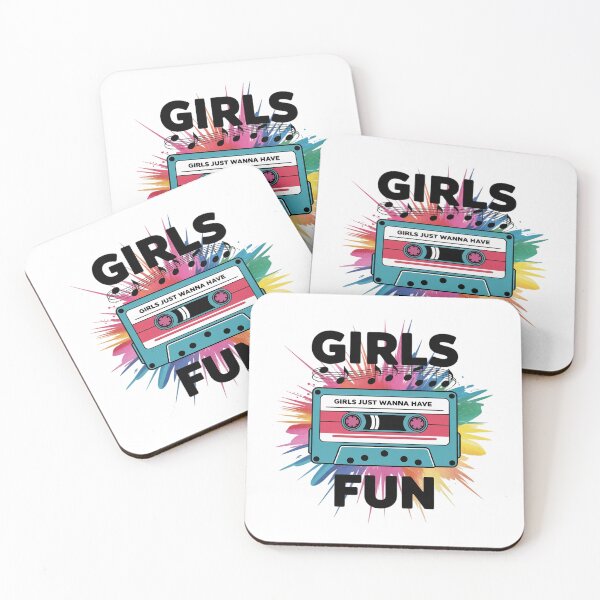 Item preview, 80's Girls Just Wanna Have Fun Nostalgia 1980s 25 designed and sold by MarkLeedsArt.