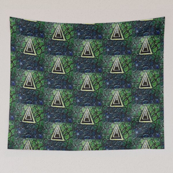Item preview, Triangle/Circle abstract geometric printable designed and sold by SLHMERCH.