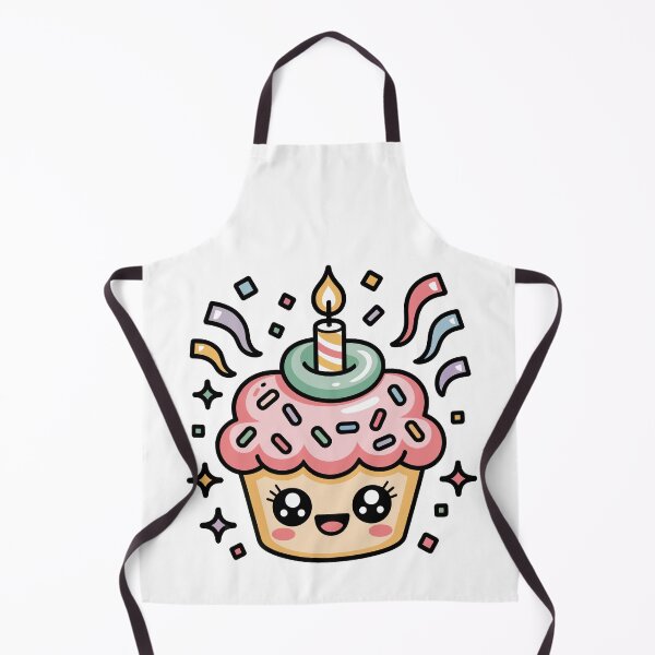 Item preview, Birthday Kawaii Cupcake designed and sold by jkrphoto.