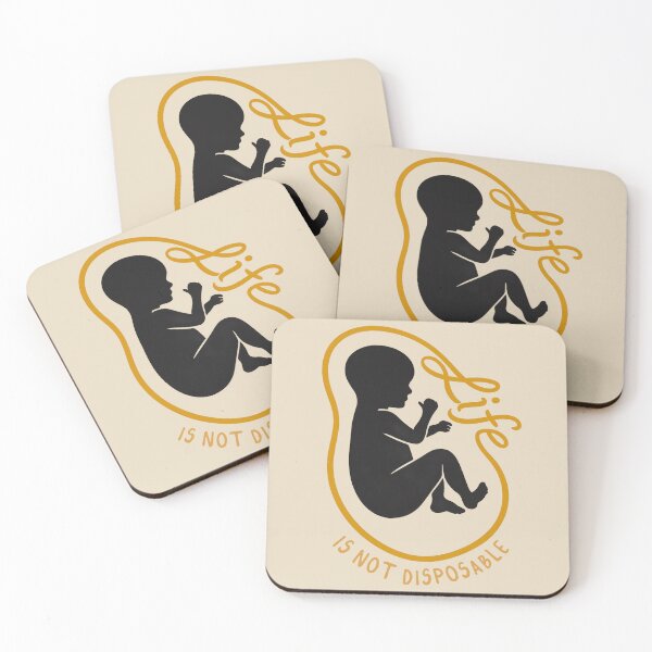 Item preview, Life is Not Disposable (Yellow) designed and sold by maddieelysse.