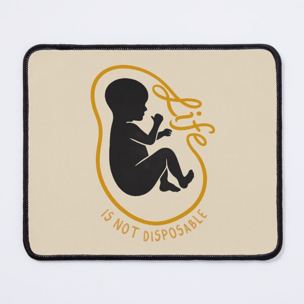 Item preview, Life is Not Disposable (Yellow) designed and sold by maddieelysse.