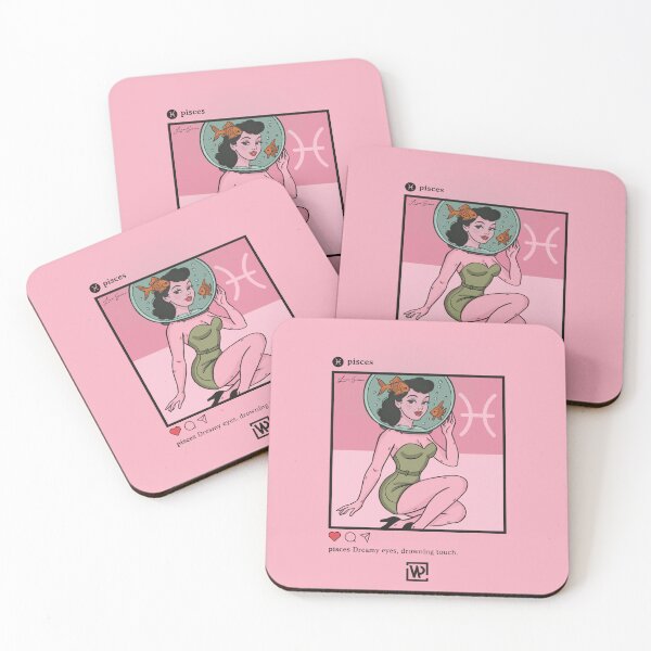 Item preview, Pisces (Pink) designed and sold by WastedPleasures.