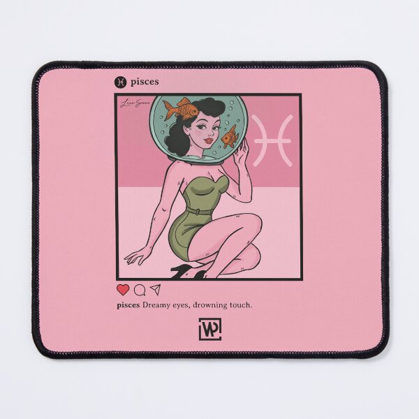 Item preview, Pisces (Pink) designed and sold by WastedPleasures.