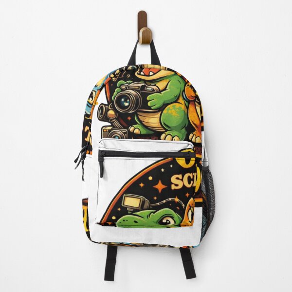 Item preview, Old School Photographer Cute Dinosaur Camera Illustration Retro Photography Art designed and sold by HOUSE OF TIST.