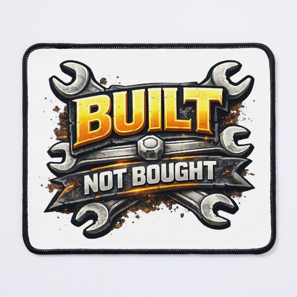 Item preview, Built. Not Bought. designed and sold by 2Guys2Hammers.