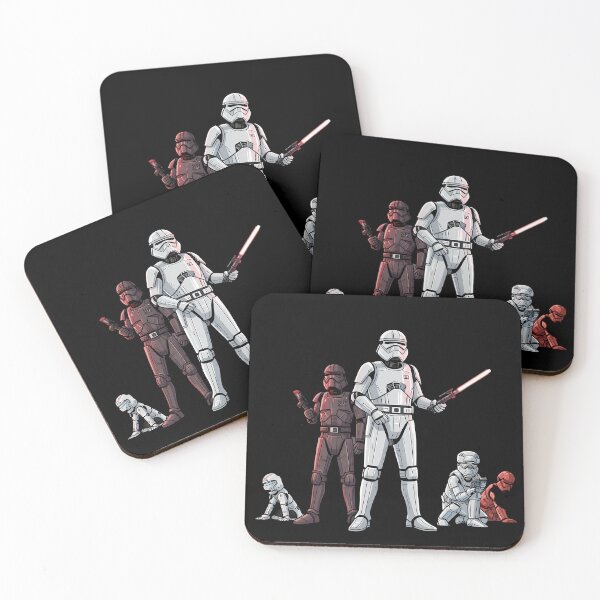 Item preview, Soldier Elite Galactic Enforcers Wield Crimson Plasma Blades designed and sold by ART ATTACK ZONE.