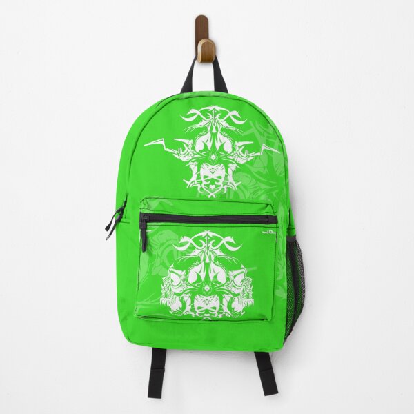 Item preview,  Backpacks of skull art green designed and sold by VitalusDesignArtV.