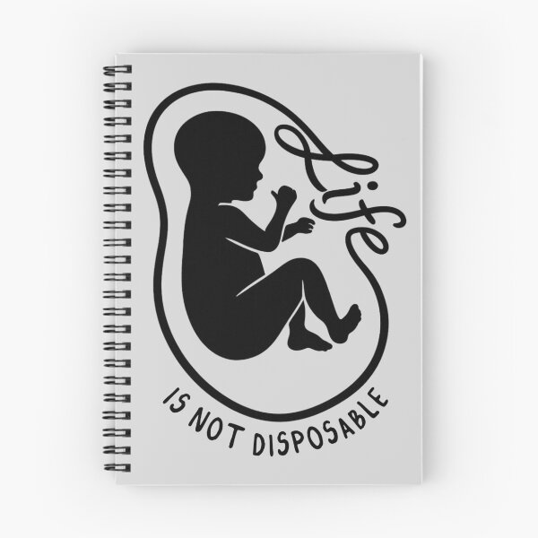 Item preview, Life is Not Disposable (Black and White) designed and sold by maddieelysse.