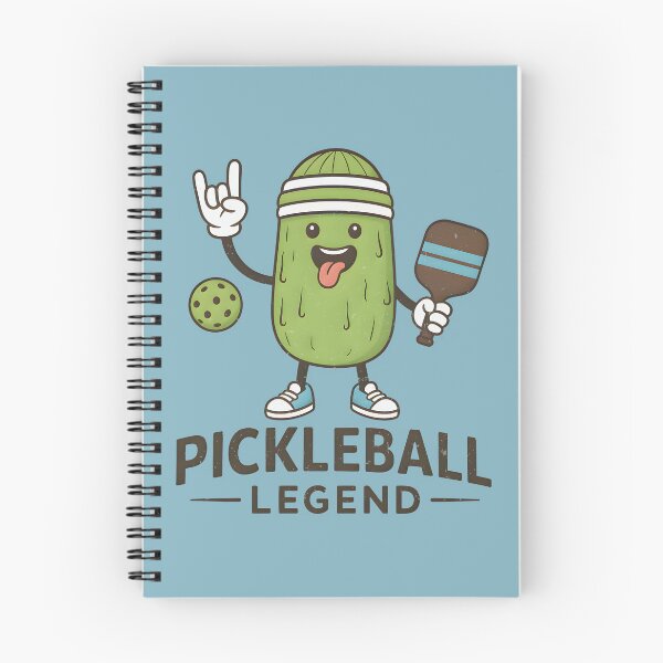 Item preview, Pickleball Legend Funny Pickle Character  designed and sold by HowToCanadian.
