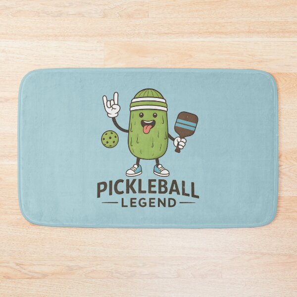 Item preview, Pickleball Legend Funny Pickle Character  designed and sold by HowToCanadian.