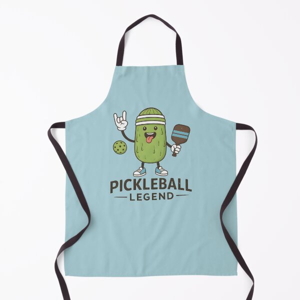 Item preview, Pickleball Legend Funny Pickle Character designed and sold by HowToCanadian.
