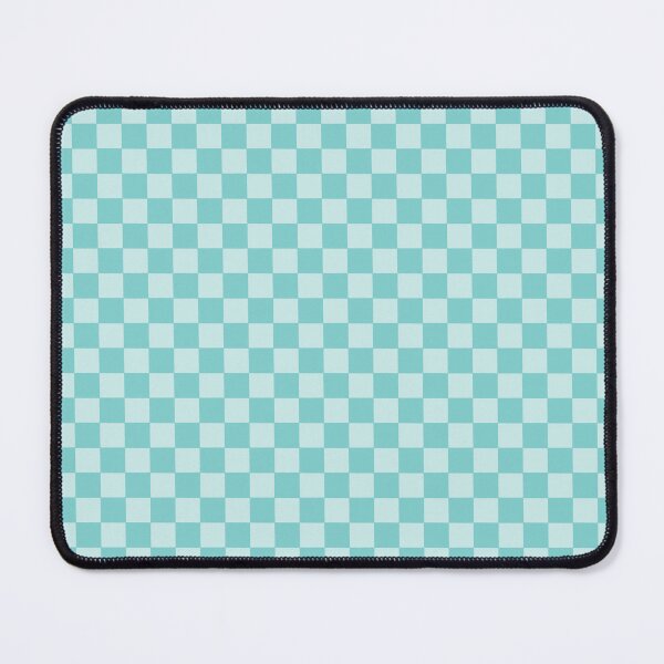 Item preview, Checkers - leaves and lines - all blue designed and sold by Stephanie Fiona Design.
