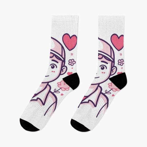 Item preview, Loving man with flowers and hearts designed and sold by Mianku | Für das Leben.