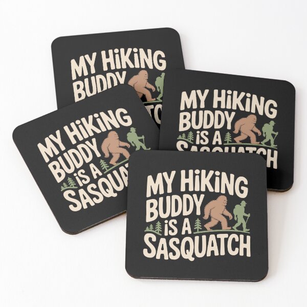 Item preview, My Hiking Buddy Is a Sasquatch designed and sold by theartfulaspie.