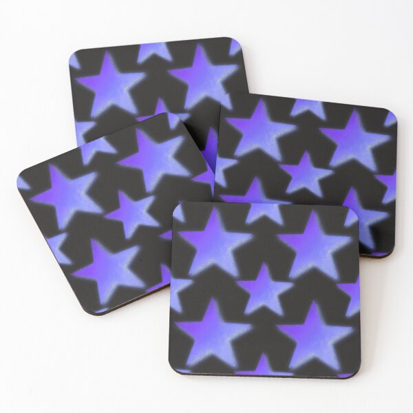 Item preview, Shimmering Purple Stars designed and sold by Rasmenia.
