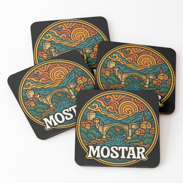 Item preview, Mostar Bosnia And Herzegovina Travel designed and sold by TomFrontierArt.