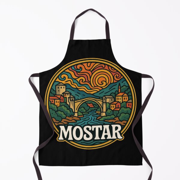 Item preview, Mostar Bosnia And Herzegovina Travel designed and sold by TomFrontierArt.