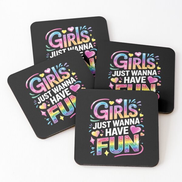 Item preview, 80's Girls Just Wanna Have Fun 1970s 1980s designed and sold by MarkLeedsArt.