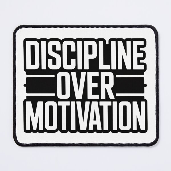 Item preview, Discipline Over Motivation designed and sold by District Threads.