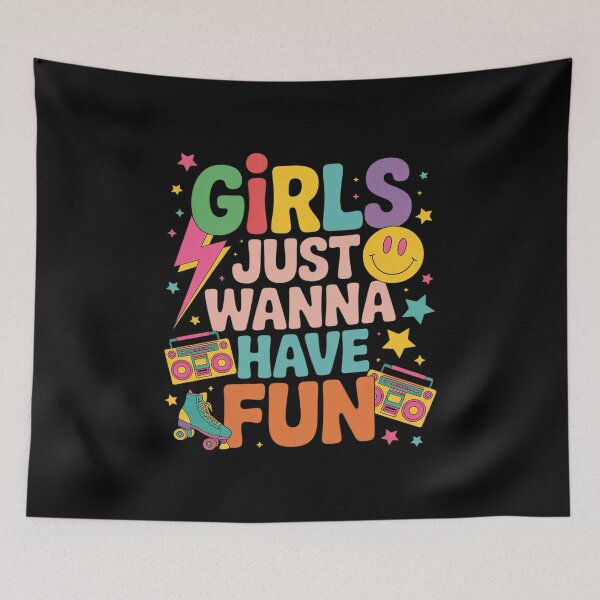 Item preview, 80's Girls Just Wanna Have Nostalgia 1980s designed and sold by MarkLeedsArt.
