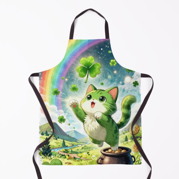 Item preview, St. Patrick's Day Neko designed and sold by Talpha.