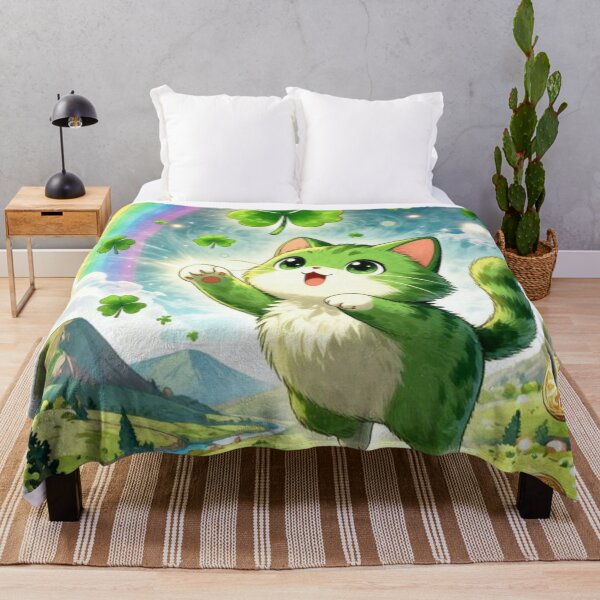 Item preview, St. Patrick's Day Neko designed and sold by Talpha.