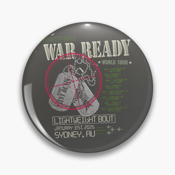 Item preview, Benoît Saint Denis War Ready Tour  designed and sold by JeyVel.