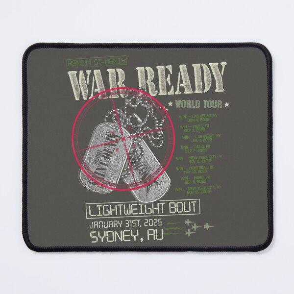 Item preview, Benoît Saint Denis War Ready Tour  designed and sold by JeyVel.