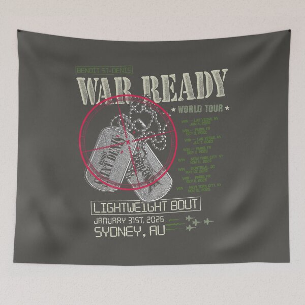 Item preview, Benoît Saint Denis War Ready Tour  designed and sold by JeyVel.
