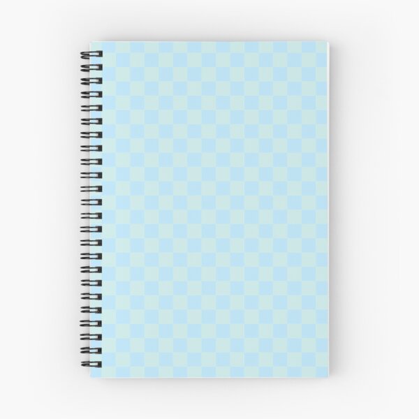 Item preview, Checkers - leaves and lines - light blue designed and sold by Stephanie Fiona Design.