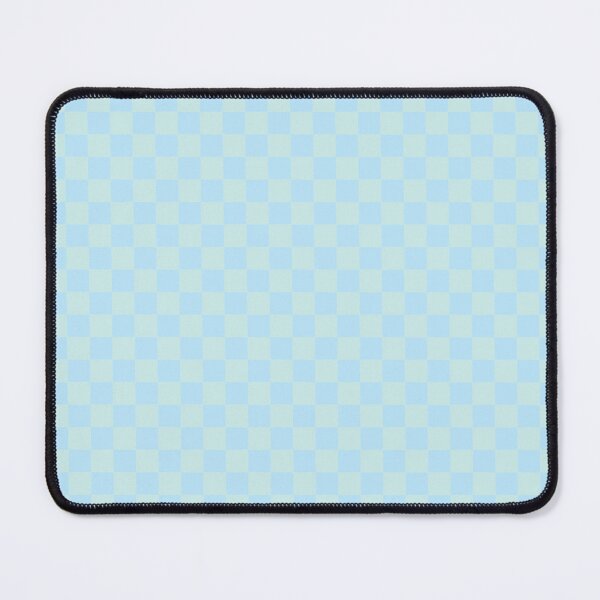 Item preview, Checkers - leaves and lines - light blue designed and sold by Stephanie Fiona Design.