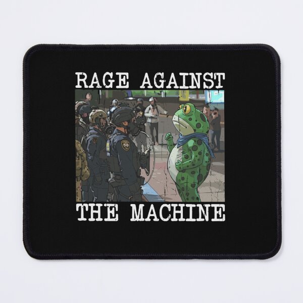 Item preview, Frog vs. The Machine  Satirical Protest Graphic designed and sold by Evaevonechi.