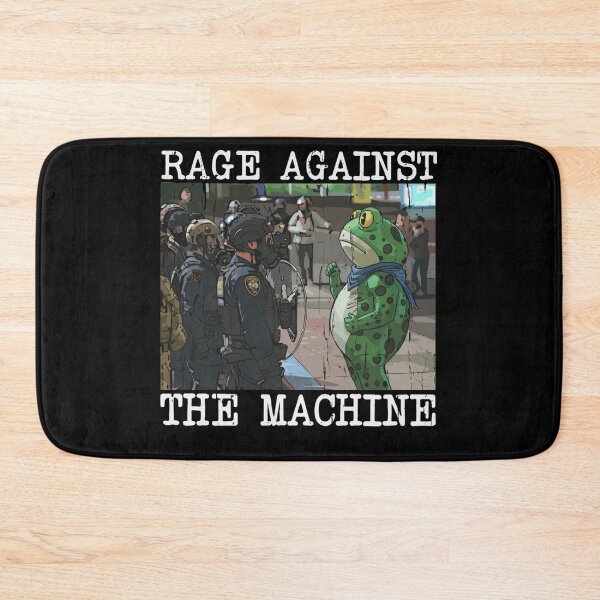 Item preview, Frog vs. The Machine  Satirical Protest Graphic designed and sold by Evaevonechi.