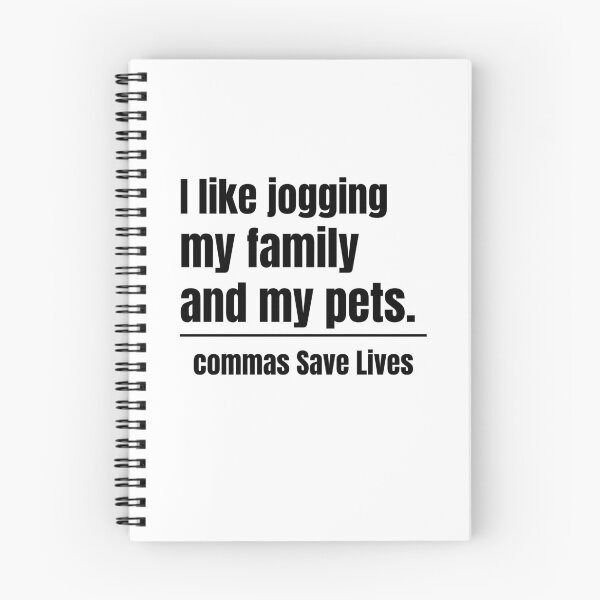 Item preview, commas Save Lives I like jogging my family and my pets cute family and pet lover fitness designed and sold by adjamine.