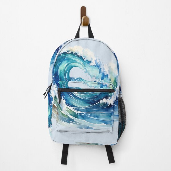 Item preview, Power of the sea, wave in watercolor designed and sold by LiskoDesign.