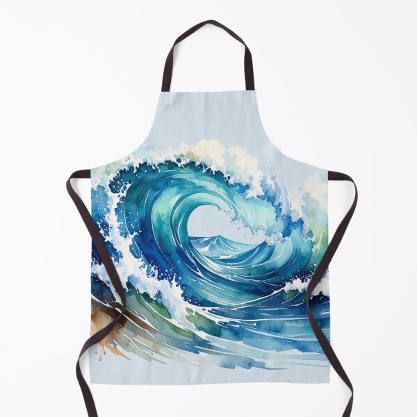Item preview, Power of the sea, wave in watercolor designed and sold by LiskoDesign.