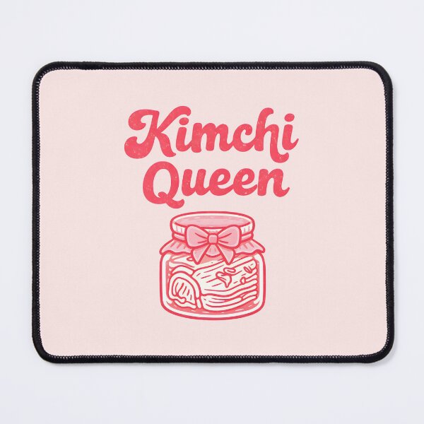 Item preview, Cute Kimchi Queen Pink Jar Illustration  designed and sold by HowToCanadian.