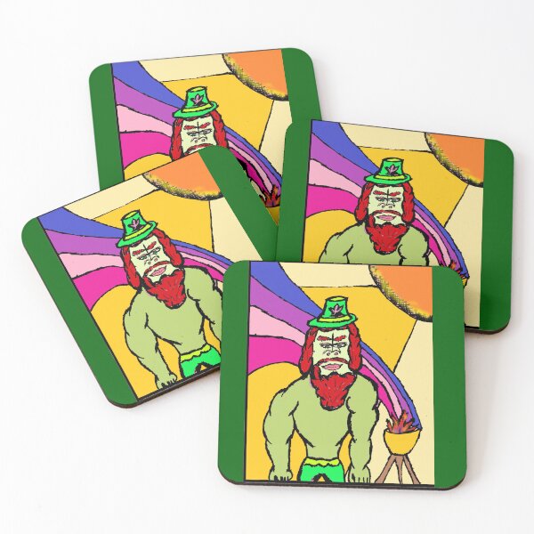 Item preview, surfing leprechaun  designed and sold by wormink.