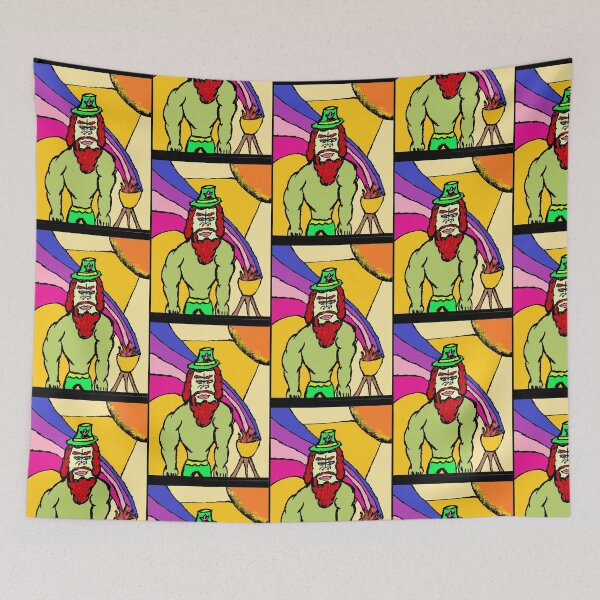 Item preview, surfing leprechaun  designed and sold by wormink.
