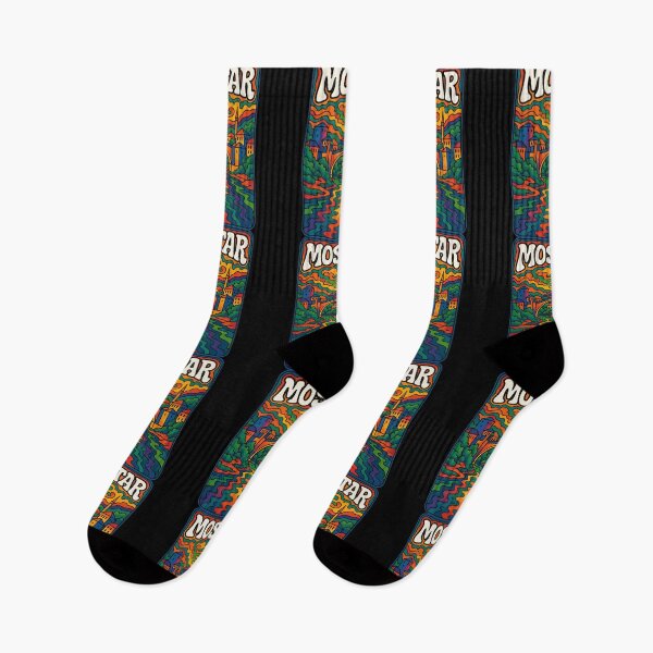 Item preview, Mostar Bosnia And Herzegovina Psychedelic Trippy Travel designed and sold by TomFrontierArt.