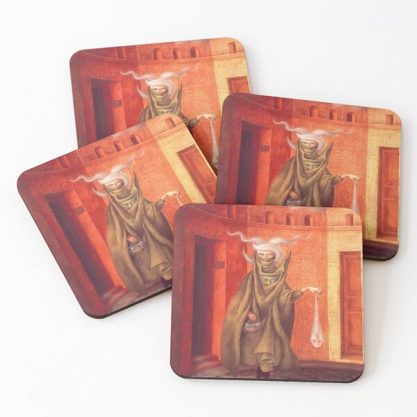 Item preview, Hd. Woman Leaving The Psychoanalyst, By Remedios Varo. (original Colors) designed and sold by st1art.