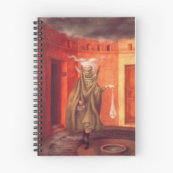 Item preview, Hd. Woman Leaving The Psychoanalyst, By Remedios Varo. (original Colors) designed and sold by st1art.