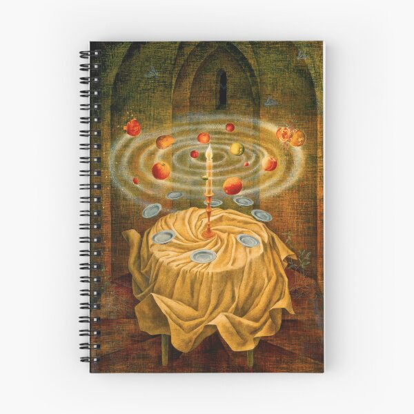 Item preview, Dining Table Poltergeist (still Life Rising), By Remedios Varo designed and sold by st1art.